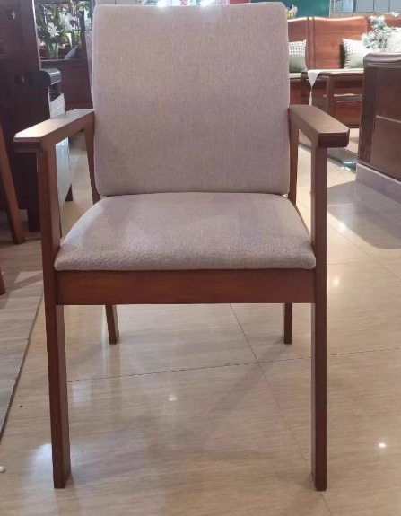 Nordic Fabric Wood Desk Chair