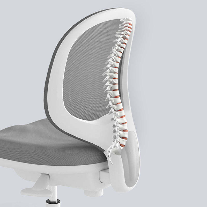 Minimalist Upholstered Mesh Desk Chair
