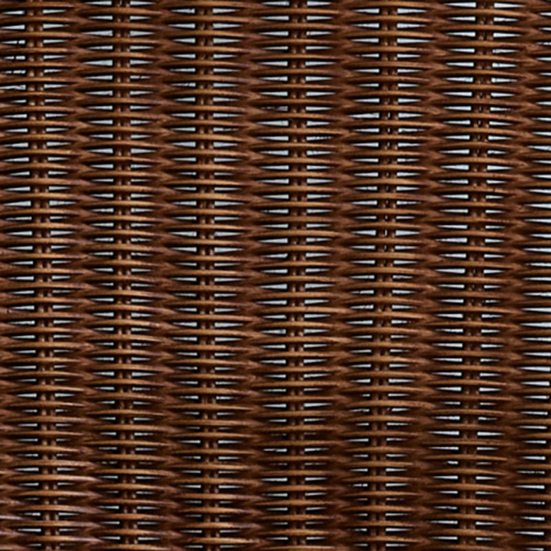 Vintage Oval Rattan Armchair