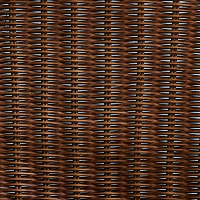 Vintage Oval Rattan Armchair