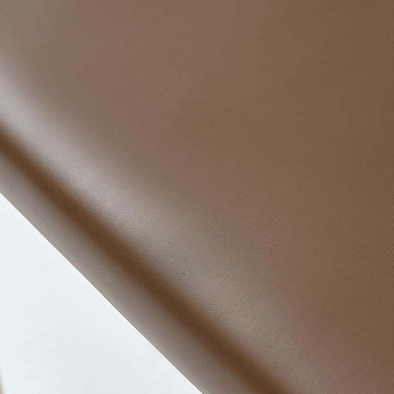 Minimalist Wood Saddle Leather Dining Chair