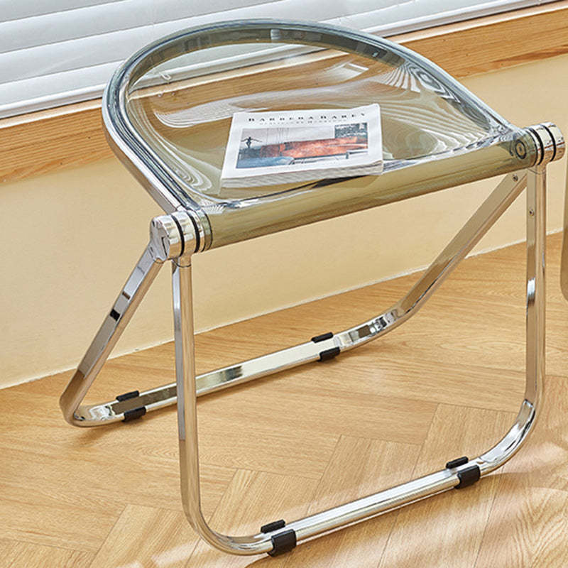 Minimalist Foldable Iron Chair