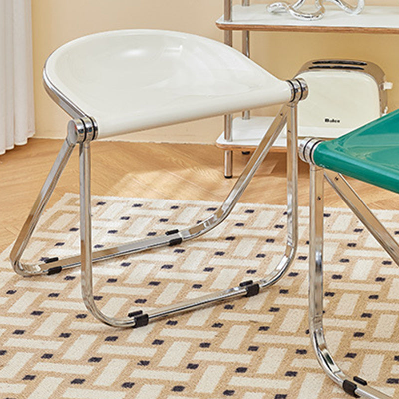 Minimalist Foldable Iron Chair