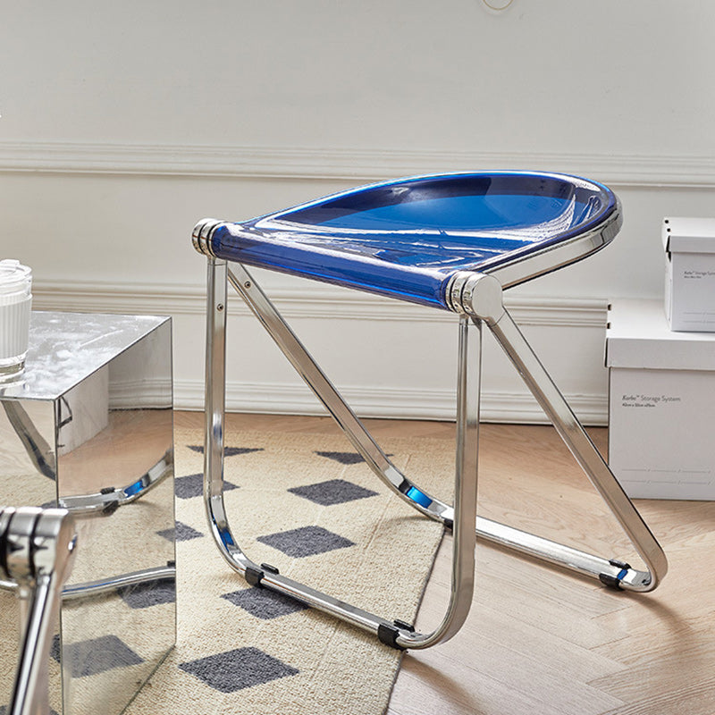 Minimalist Foldable Iron Chair