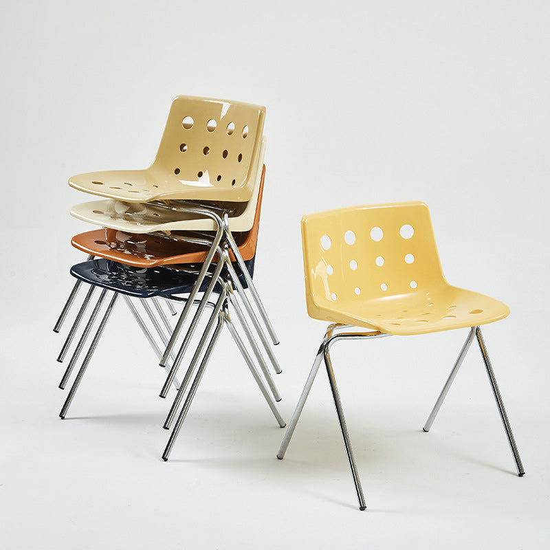 Cheese-Shape Steel Frame Dining Chair