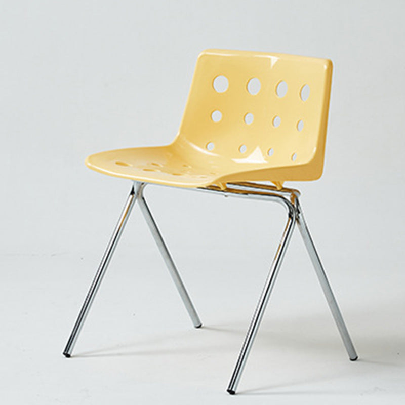 Cheese-Shape Steel Frame Dining Chair