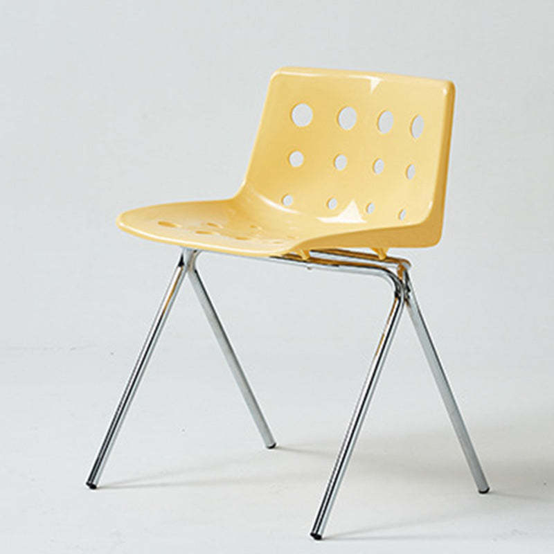 Cheese-Shape Steel Frame Dining Chair