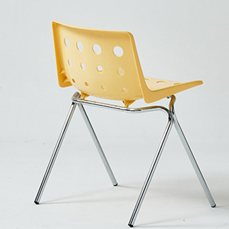 Cheese-Shape Steel Frame Dining Chair