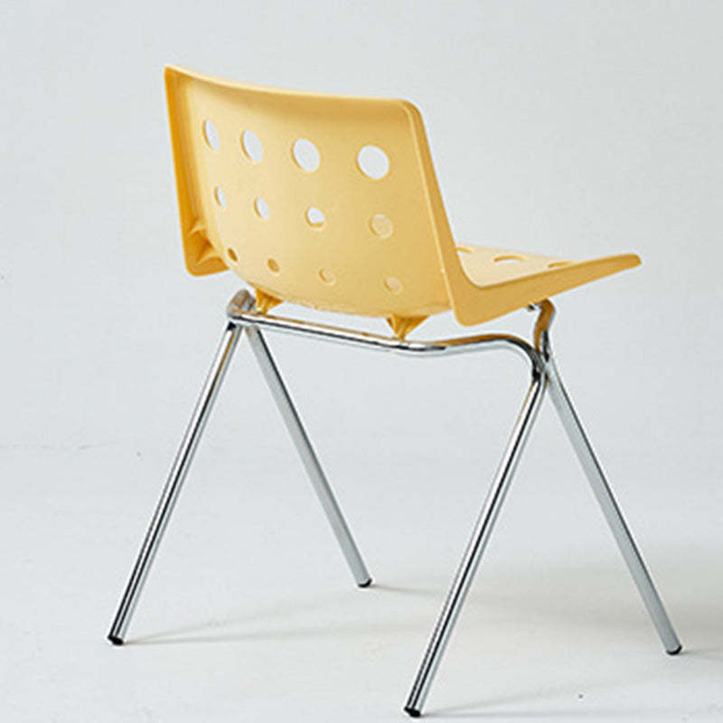Cheese-Shape Steel Frame Dining Chair