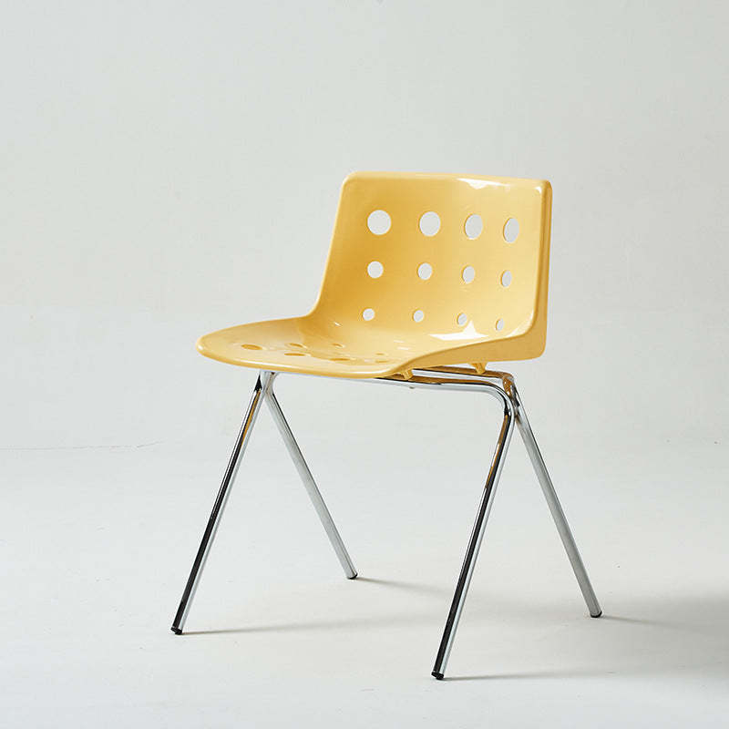 Cheese-Shape Steel Frame Dining Chair