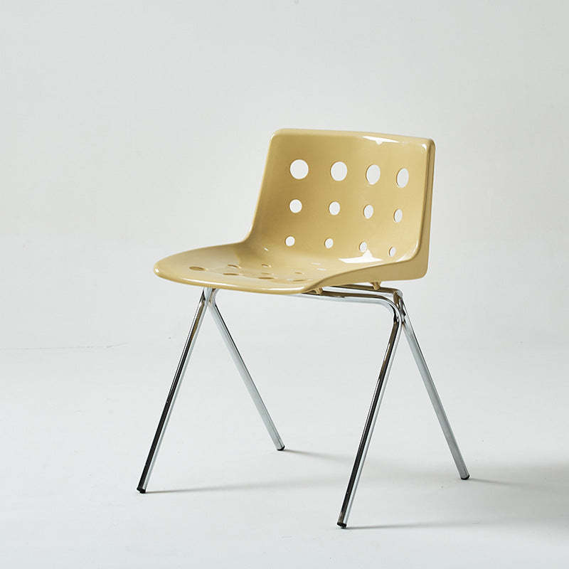 Cheese-Shape Steel Frame Dining Chair