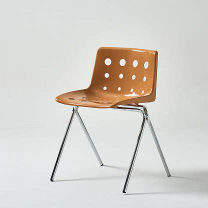 Cheese-Shape Steel Frame Dining Chair