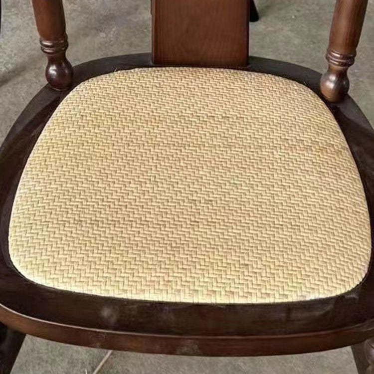 Vintage Wooden Rattan Dining Chair