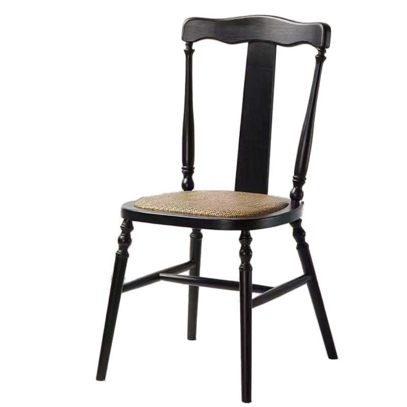Traditional wooden natural dining chairs & benches