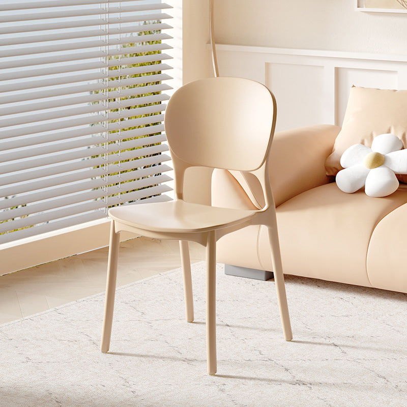 Minimalist Plastic Dining Chair