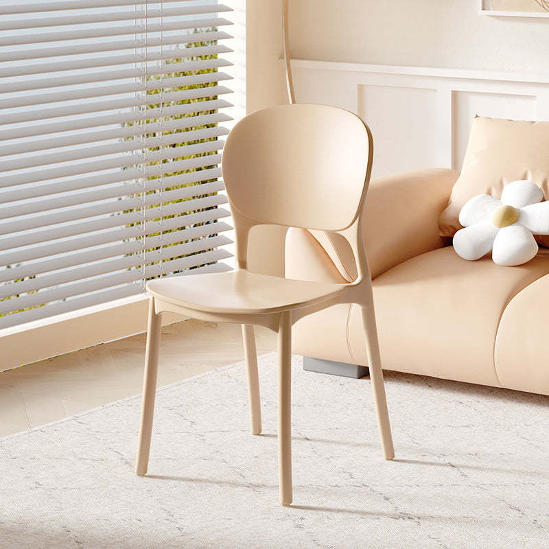 Minimalist Plastic Dining Chair