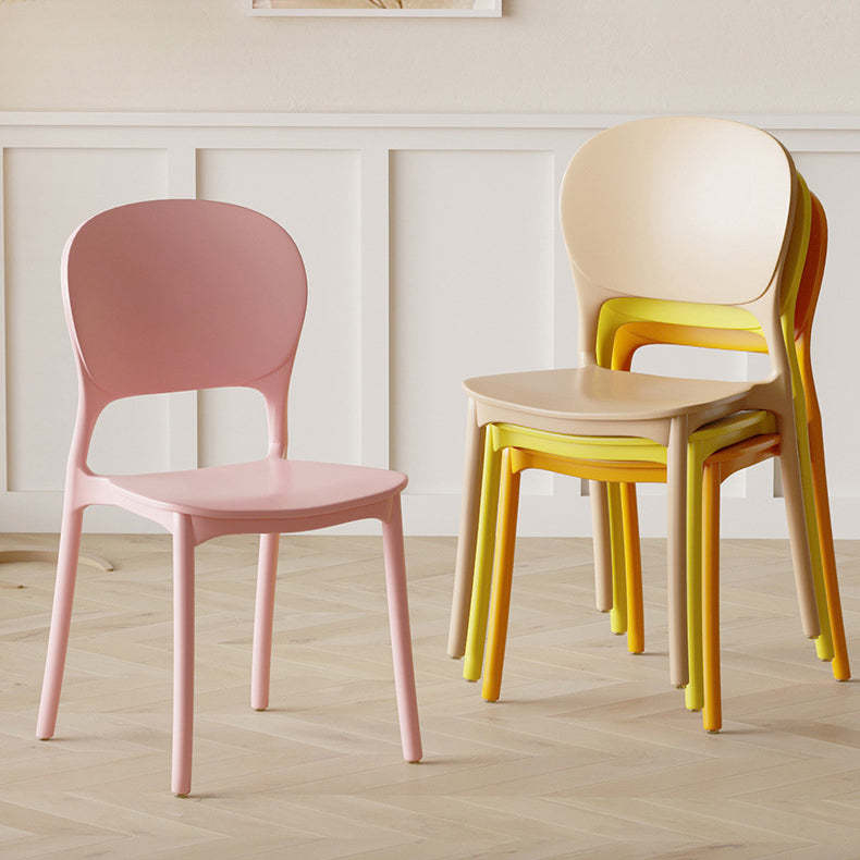 Minimalist Plastic Dining Chair