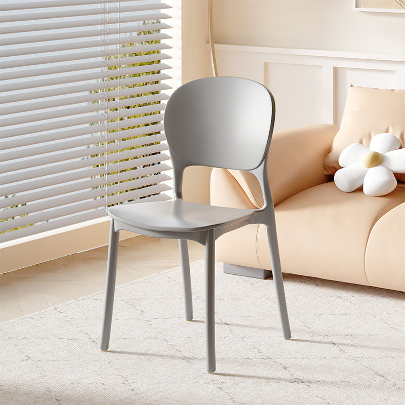 Minimalist Plastic Dining Chair