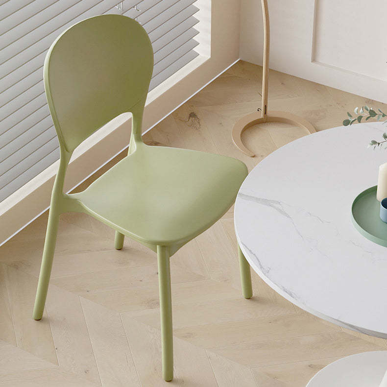 Minimalist Plastic Dining Chair