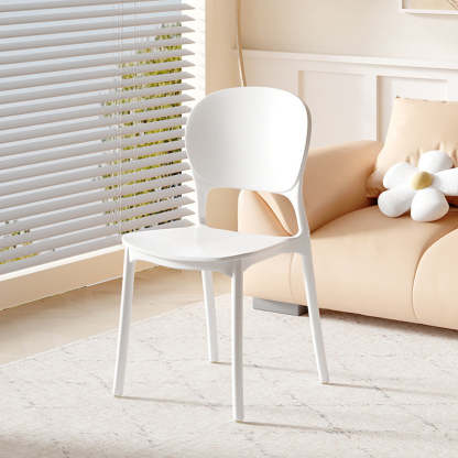 Minimalist Plastic Dining Chair