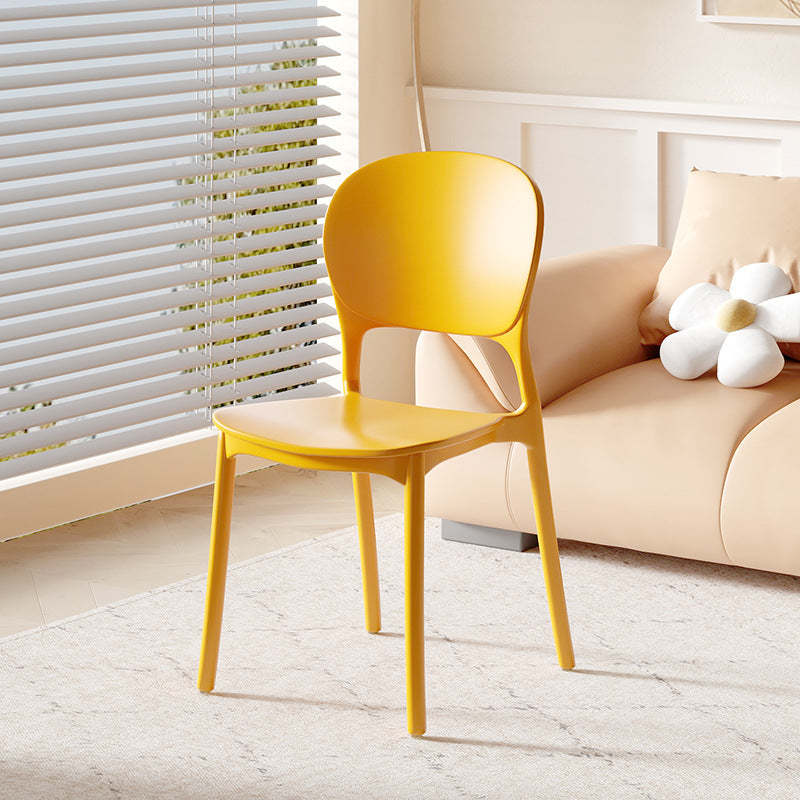 Minimalist Plastic Dining Chair