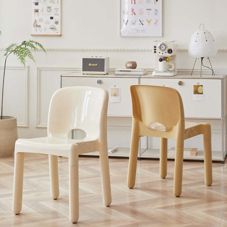 Mid-Century Plastic Dining Chair