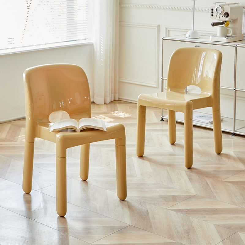 Mid-Century Plastic Dining Chair