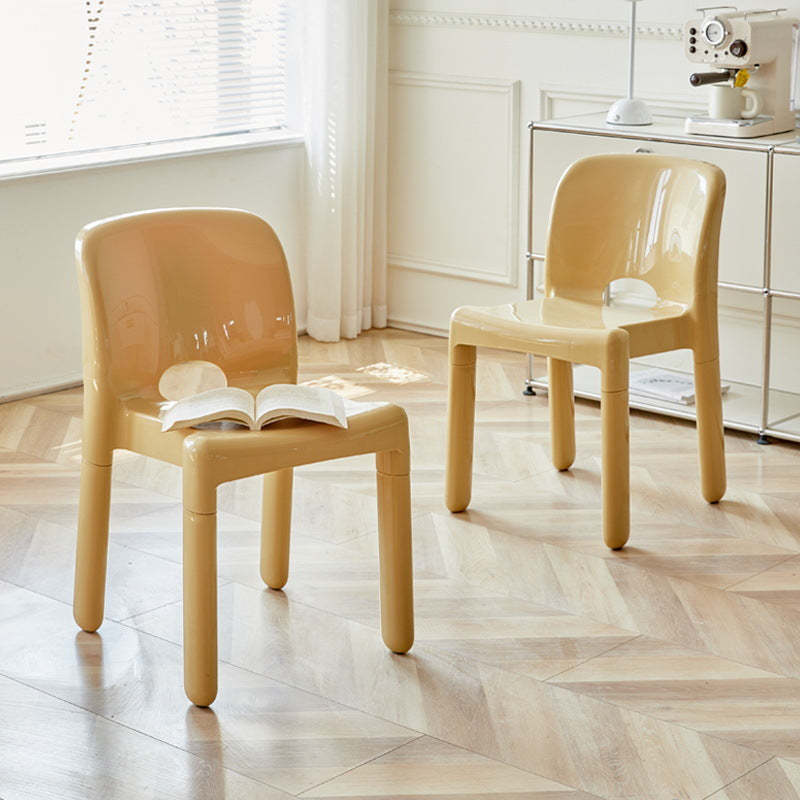 Mid-Century Plastic Dining Chair