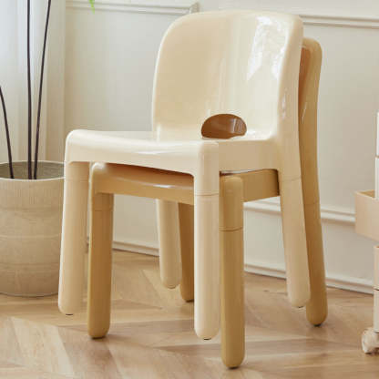 Mid-Century Plastic Dining Chair