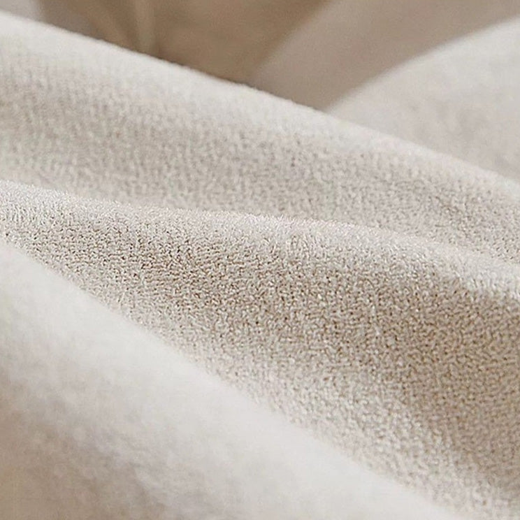 Contemporary Scandinavian Microsuede Iron Solid Wood Oval Square Curved Recliner Backrest Armrest Footrest For Living Room