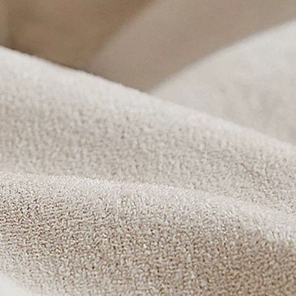 Contemporary Scandinavian Microsuede Iron Solid Wood Oval Square Curved Recliner Backrest Armrest Footrest For Living Room