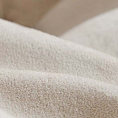 Contemporary Scandinavian Microsuede Iron Solid Wood Oval Square Curved Recliner Backrest Armrest Footrest For Living Room