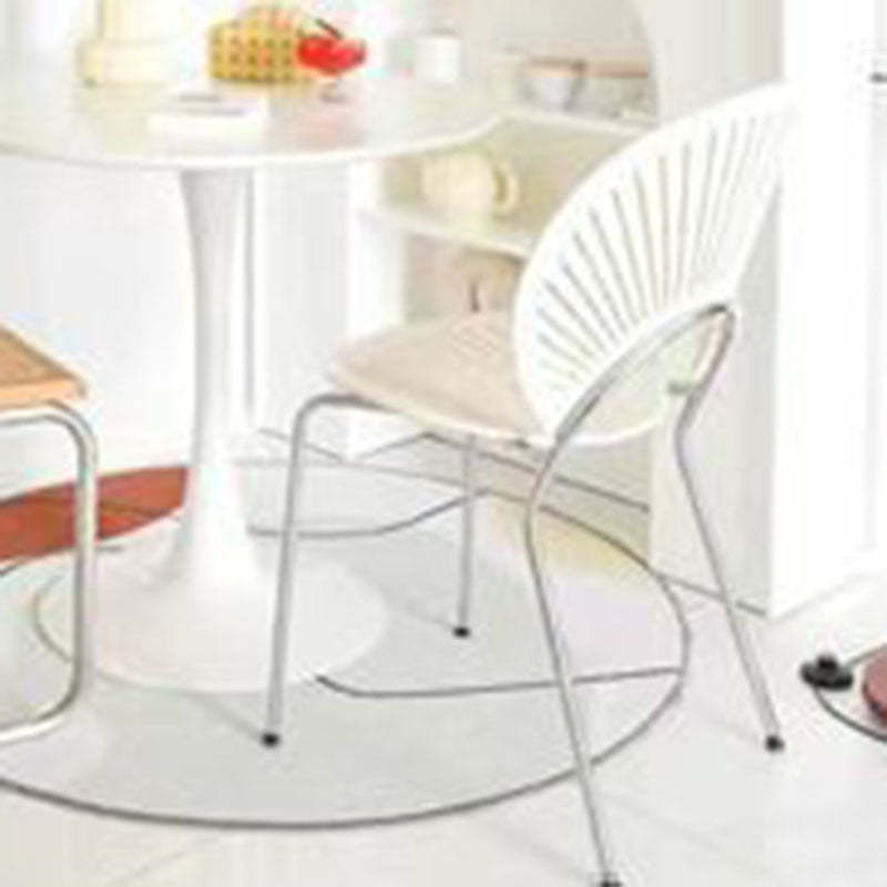 Nordic Shell Solid Wood Steel Dining Chair