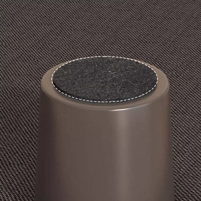 Modern Leather Wood Stackable Storage Footstool