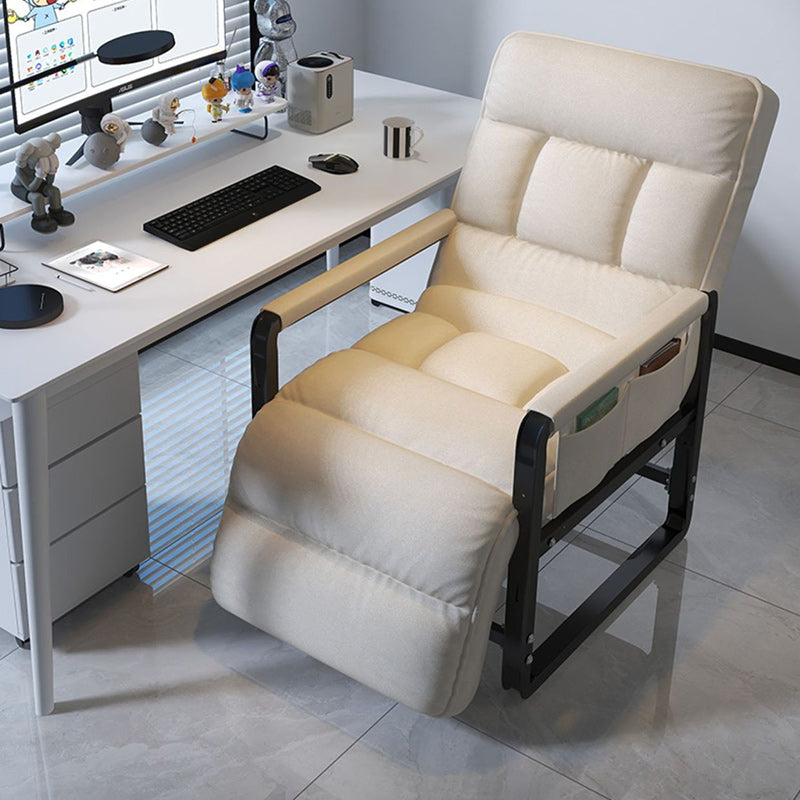 Modern Fabric Metal Foldable Accent Chair