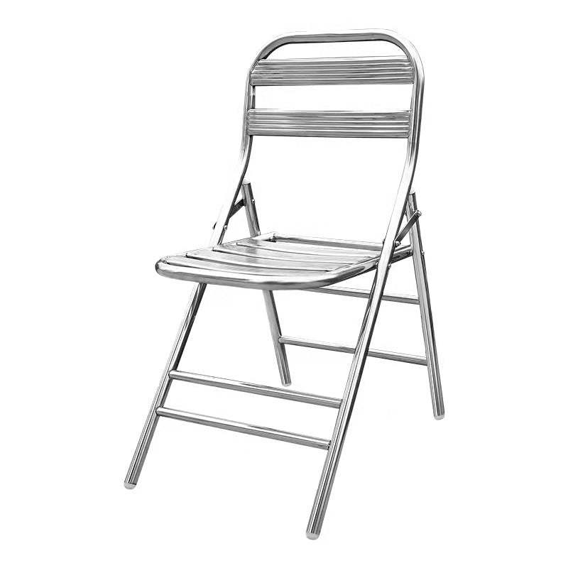 Industrial Steel Foldable Outdoor Dining Chair