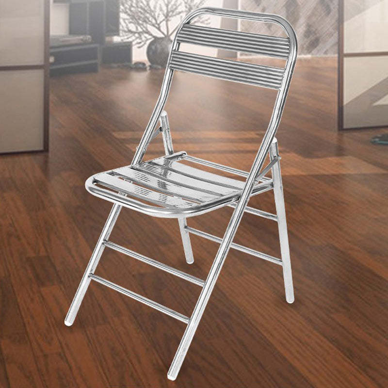 Industrial Steel Foldable Outdoor Dining Chair