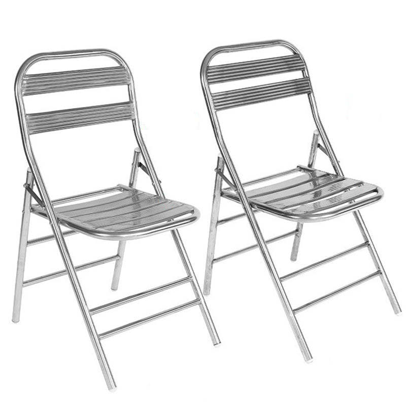 Industrial Steel Foldable Outdoor Dining Chair