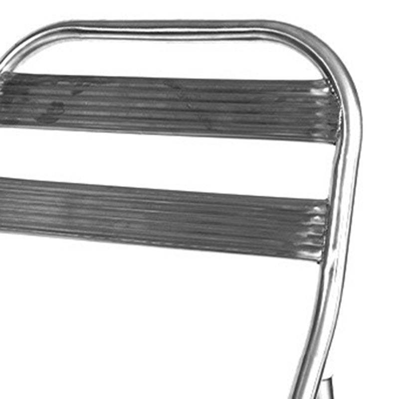 Industrial Steel Foldable Outdoor Dining Chair