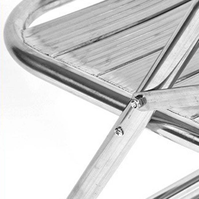 Industrial Steel Foldable Outdoor Dining Chair