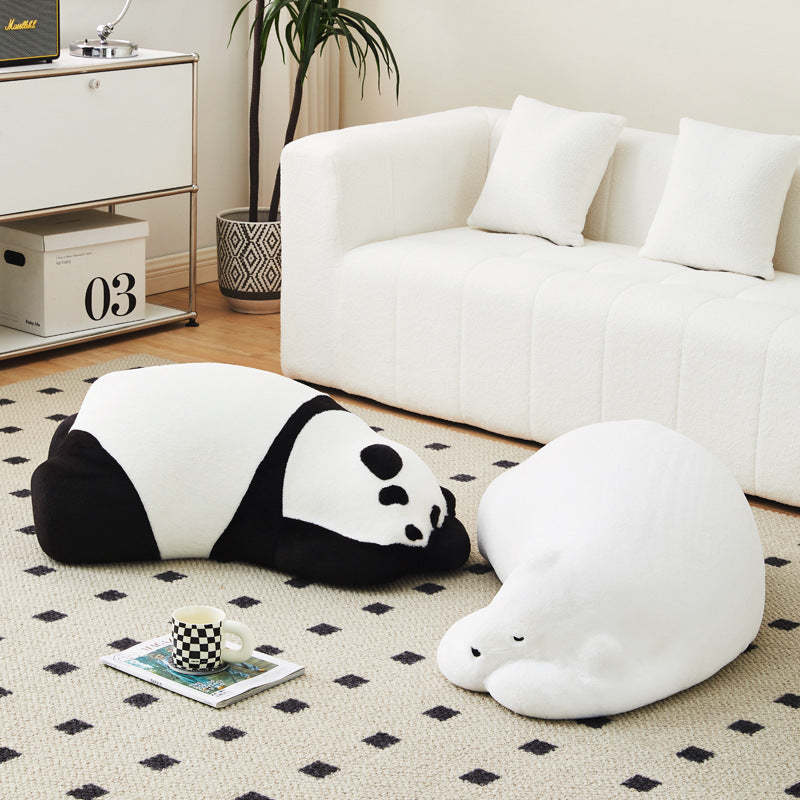 Nordic Kids Panda Velvet Sofa