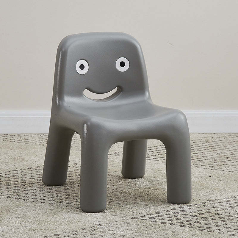 Scandinavian Kids Smile Low Chair — Light Green