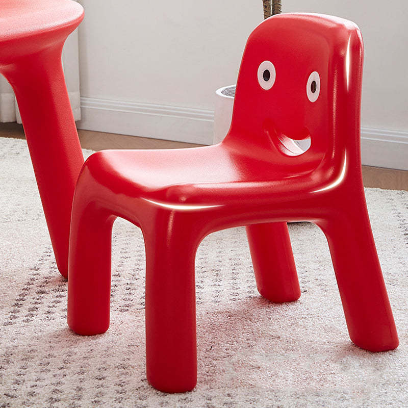 Scandinavian Kids Smile Low Chair — Pink