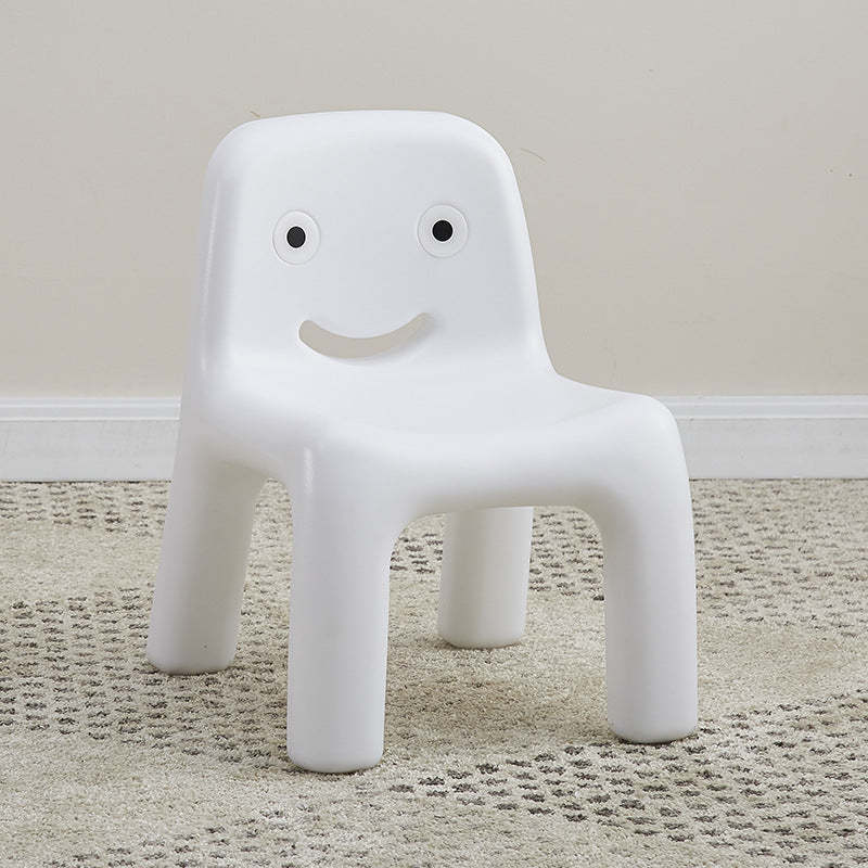Scandinavian Kids Smile Low Chair — Brown