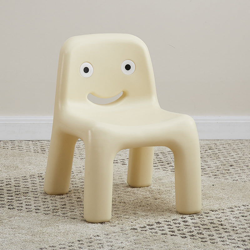 Scandinavian Kids Smile Low Chair — Dark Blue