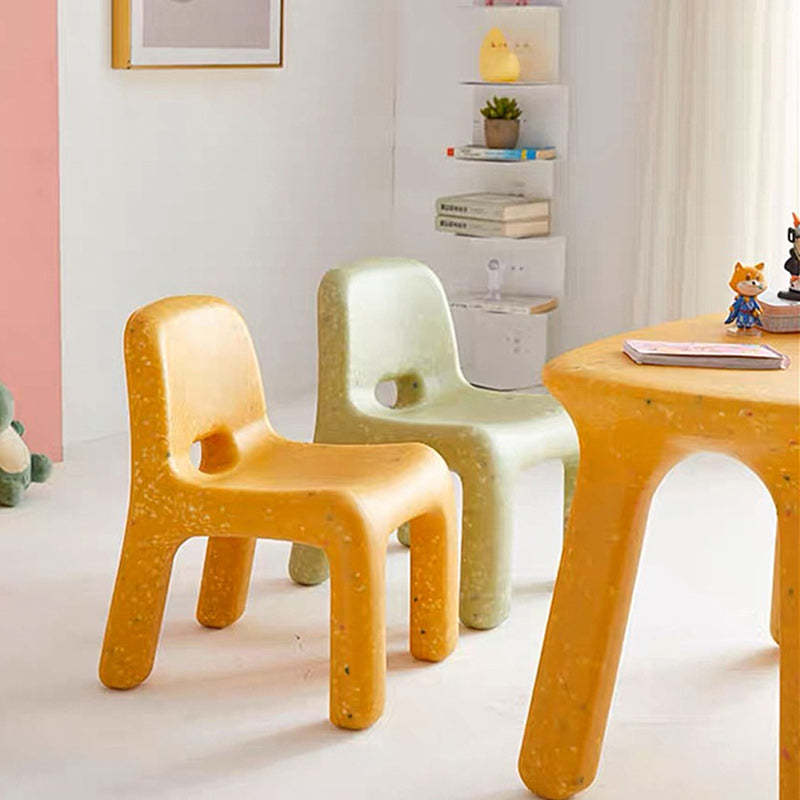Nordic sky kids gray dining chairs & benches