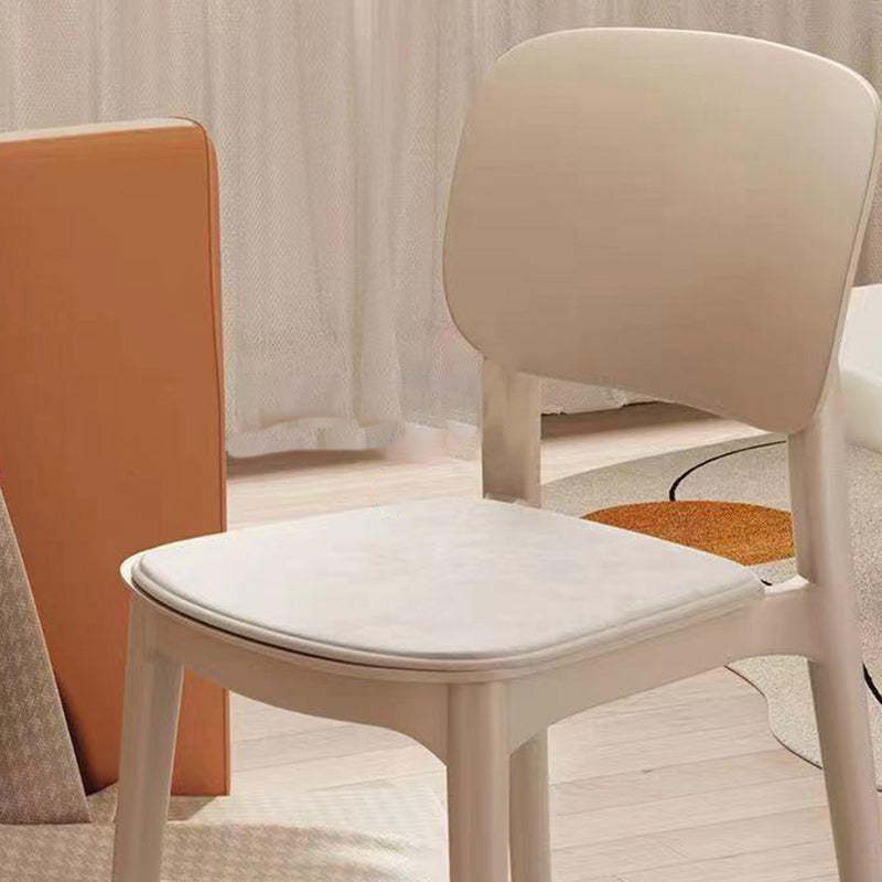 Scandinavian Stackable Dining Chair — Yellow