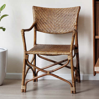 Vintage Weaving Agate Vine Dining Chair