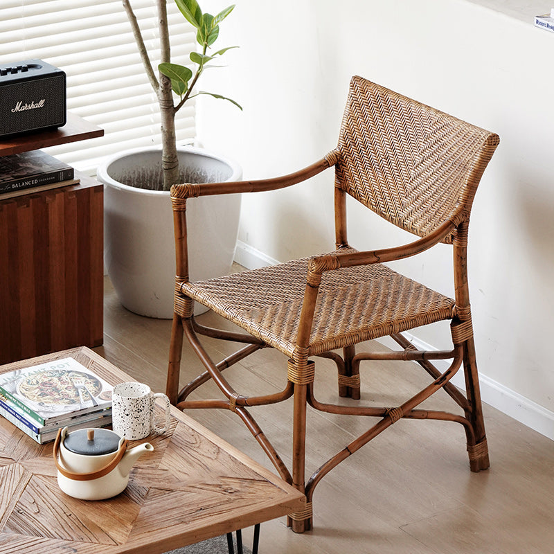 Vintage Weaving Agate Vine Dining Chair