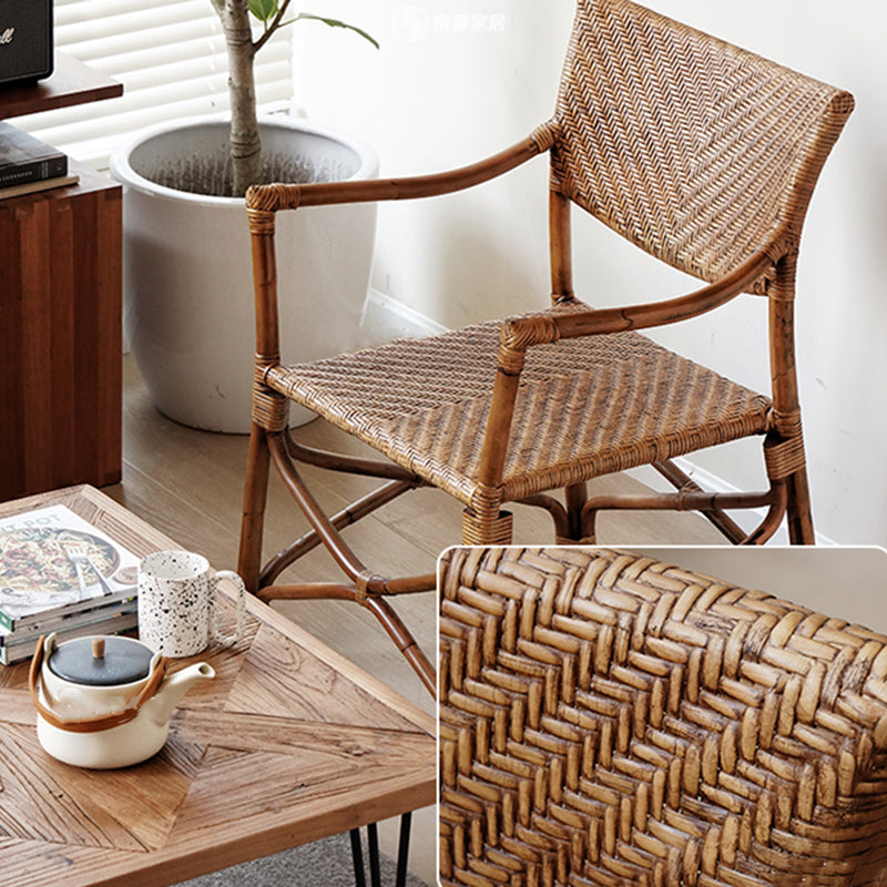 Vintage Weaving Agate Vine Dining Chair